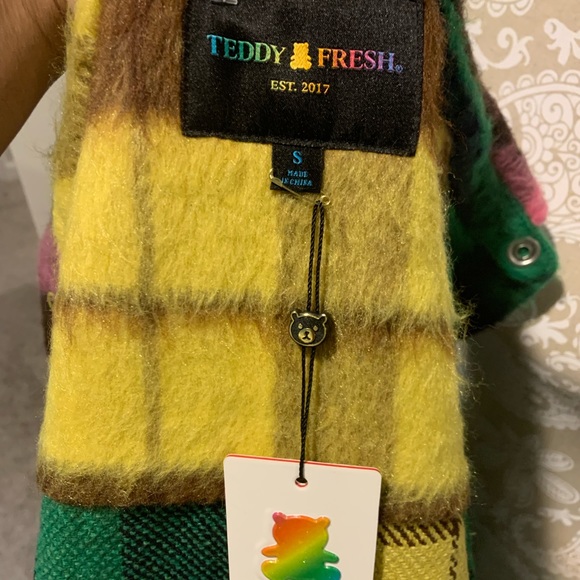 Beautiful Plaid Colorful Shacket - NWT . Never worn - Picture 11 of 12